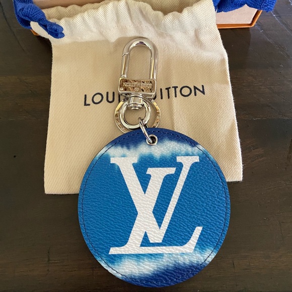 Louis Vuitton Accessories - NIB Louis Vuitton blue escale keychain
